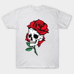 Skull and Rose T-Shirt